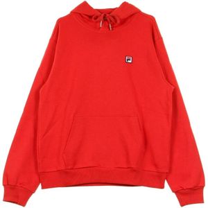 Fila, Heren, Sweatshirts & Hoodies, Rood, Maat: S