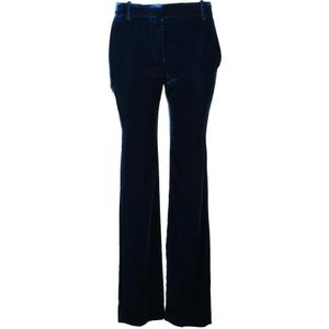 Nina Ricci, Dames, Broeken, Blauw, Maat: L Viscose,
