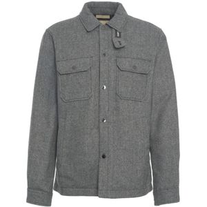 Woolrich, Heren, Jassen, Grijs, Maat: M Wol,