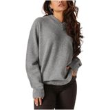 Drykorn, Heren, Truien, Grijs, Maat: S Wol,