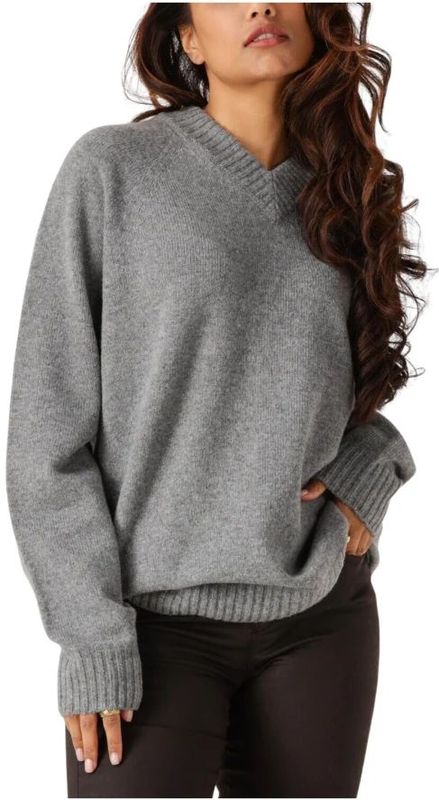 Drykorn, Heren, Truien, Grijs, Maat: S Wol,