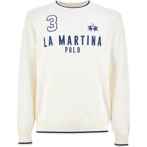 La Martina, Heren, Truien, Wit, Maat: S