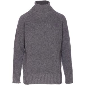 Twinset, Dames, Truien, Grijs, Maat: S