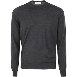 Filippo De Laurentiis, Heren, Truien, Zwart, Maat: 3XL Wol,