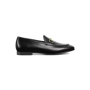 Gucci Zwarte Horsebit Moccasin Loafers , Black , Dames , Maat: 39 EU