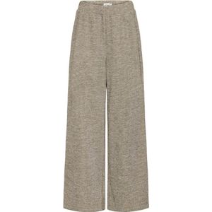 Ichi, Dames, Broeken, Grijs, Maat: L Viscose,