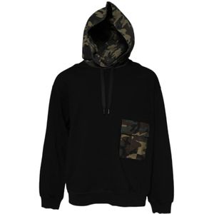 Dolce & Gabbana - Camouflage Hoodie - Zwart - 100% Katoen