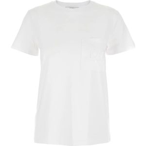 Max Mara, Dames, Tops, Wit, Maat: S
