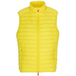 Save The Duck, Heren, Jassen, Geel, Maat: 2XL Nylon,