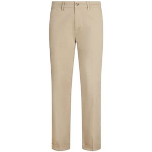 Liu Jo, Heren, Broeken, Beige, Maat: M
