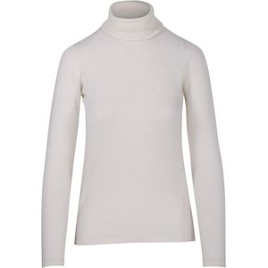 Max Mara, Dames, Truien, Wit, Maat: S Wol,