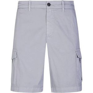 Eleventy, Heren, Korte broeken, Blauw, Maat: W31 Katoen,