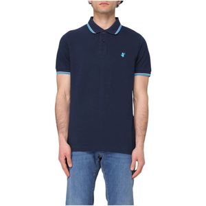 Save The Duck, Heren, Tops, Blauw, Maat: 2XL