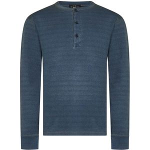 Ralph Lauren, Heren, Tops, Blauw, Maat: L Katoen,