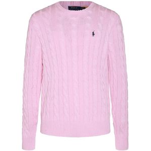 Ralph Lauren, Heren, Truien, Roze, Maat: M Katoen,