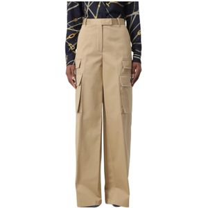 Versace, Dames, Broeken, Beige, Maat: XS
