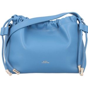 A.p.c., Dames, Tassen, Blauw, Maat: ONE Size Poliester,