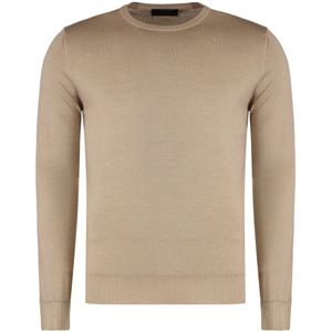 Moorer, Heren, Truien, Beige, Maat: M