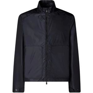 Save The Duck, Heren, Jassen, Blauw, Maat: L Nylon,