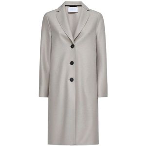 Harris Wharf London, Dames, Mantels, Wit, Maat: L Wol,