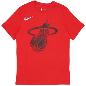 Nike, Heren, Tops, Rood, Maat: L Katoen,