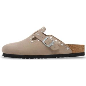 Birkenstock, unisex, Schoenen, Beige, Maat: 40 EU Taf,