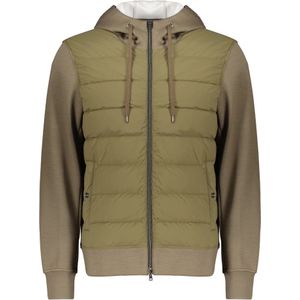 Herno, Heren, Jassen, Groen, Maat: 2XL Katoen,