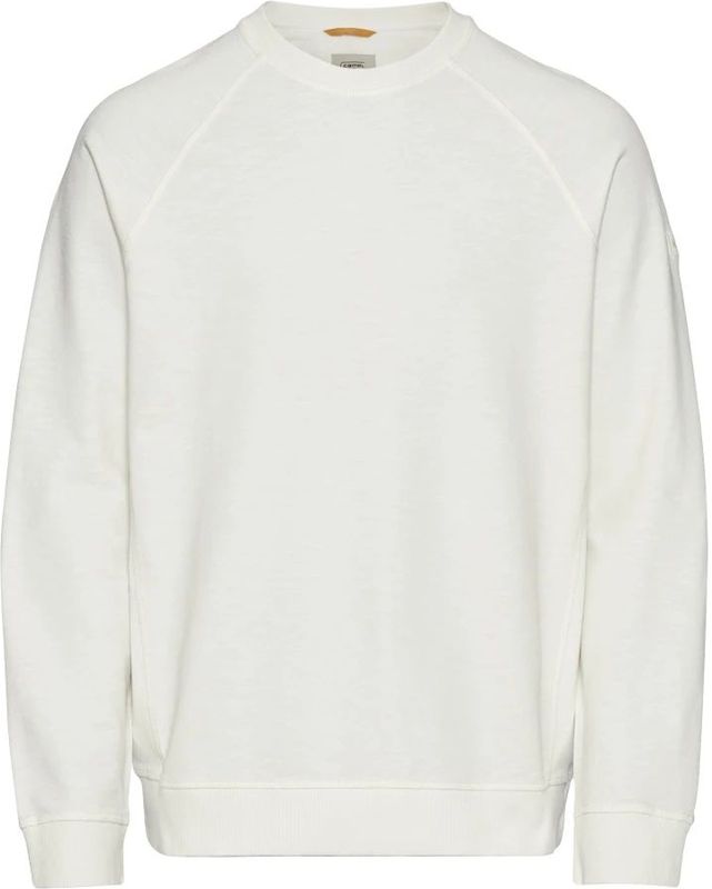 CAMEL ACTIVE - Sweatshirt - Natuurwit - Effen - Lange Mouw
