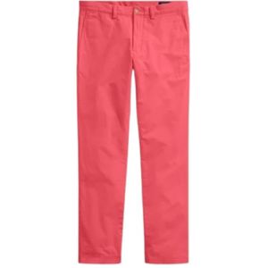 Polo Ralph Lauren, Heren, Broeken, Rood, Maat: W30 Katoen,