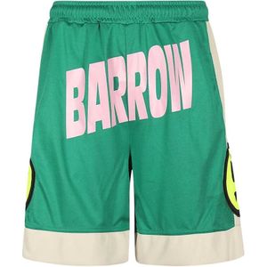 Barrow, Heren, Korte broeken, Groen, Maat: L Poliester,