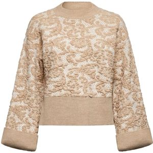 Silvian Heach, Dames, Truien, Beige, Maat: XS Wol,