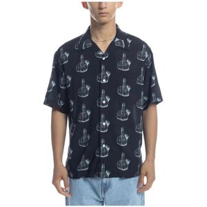 BoTT, Heren, Overhemden, Zwart, Maat: 2XL Katoen,