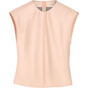 Ami Paris, Dames, Tops, Roze, Maat: XS Satijn,