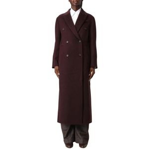 Brunello Cucinelli, Dames, Mantels, Rood, Maat: XS