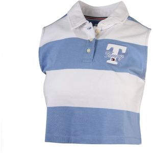 Tommy Hilfiger, Dames, Tops, Blauw, Maat: 2XS
