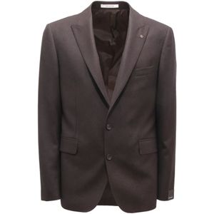 Tagliatore, Heren, Jassen, Bruin, Maat: XL Wol,
