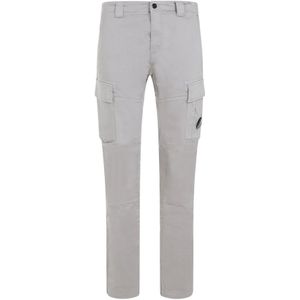 C.p. Company, Heren, Broeken, Grijs, Maat: 2XL Katoen,