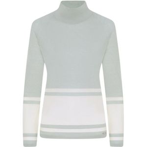 Kiton, Dames, Truien, Blauw, Maat: 2XS Zijde,