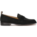 Kazar - Loafers - Zwart - Suède - Dames
