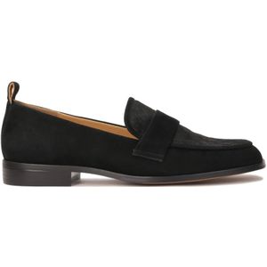 Kazar - Loafers - Zwart - Suède - Dames