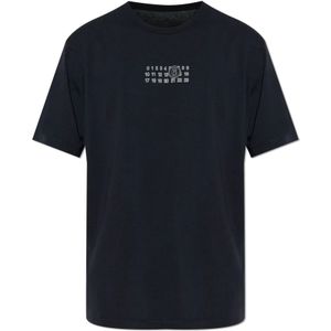 MM6 Maison Margiela, Heren, Tops, Zwart, Maat: L Katoen,