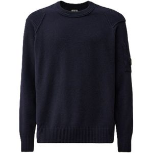 C.p. Company, Heren, Truien, Blauw, Maat: L Wol,