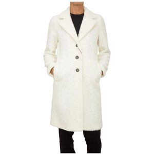 Marella, Dames, Mantels, Wit, Maat: M Jersey,