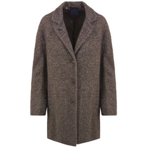 Aspesi, Dames, Mantels, Bruin, Maat: XS Wol,