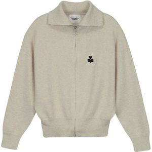 Marant étoile, Dames, Truien, Grijs, Maat: S Wol,