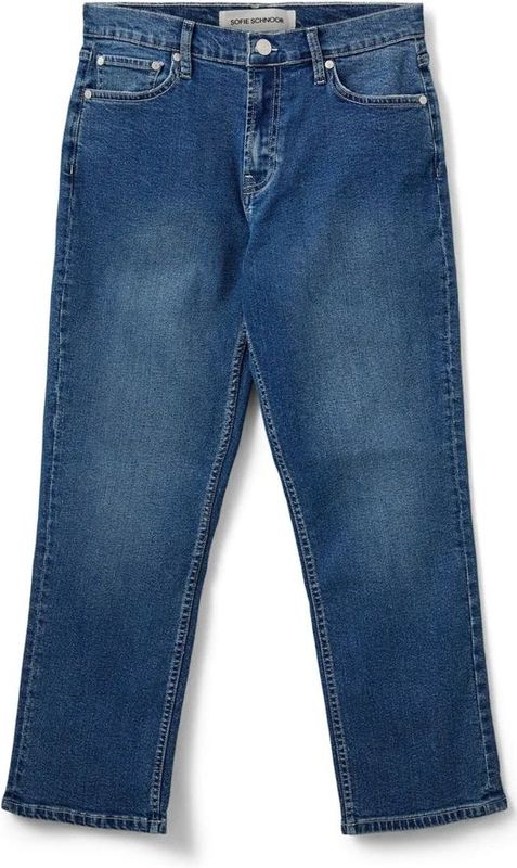 Sofie Schnoor - Jeans - Blauw - Cropped Lengte
