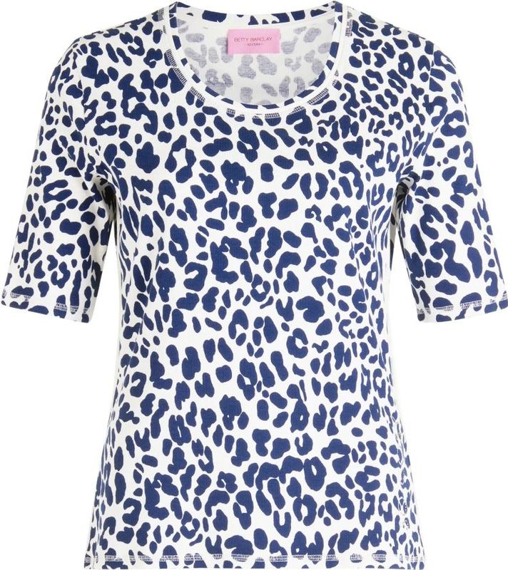 Betty Barclay Shirt  pasteelgeel / wit