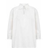 KAFFE - Ulla - Damesblouse - Zwart - Stippenmotief