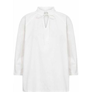 KAFFE - Ulla - Damesblouse - Zwart - Stippenmotief