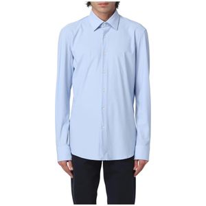 Hugo, Heren, Overhemden, Blauw, Maat: XL